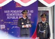 Kakanwil Kemenkum Aceh Pimpin Upacara Hari Pengayoman ke-80