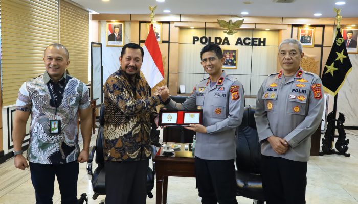 Kapolda Aceh Terima Audiensi Manajemen PT Pertamina Hulu Rokan