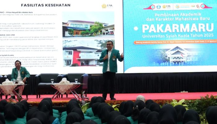 USK Dorong Mahasiswa Baru Manfaatkan Fasilitas Kampus Secara Optimal