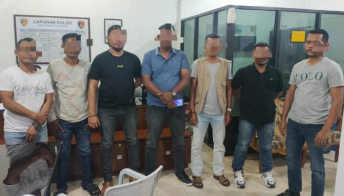 Polda Aceh Tangkap 7 Orang Terkait Keributan di Kantor Perkim Aceh