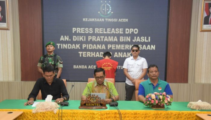 Tim Tabur Kejati Aceh dan Kejari Aceh Besar Tangkap Buronan Kasus Pemerkosaan Anak