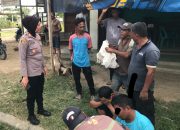 Warga Baitussalam Serahkan Maling Kambing ke Polisi