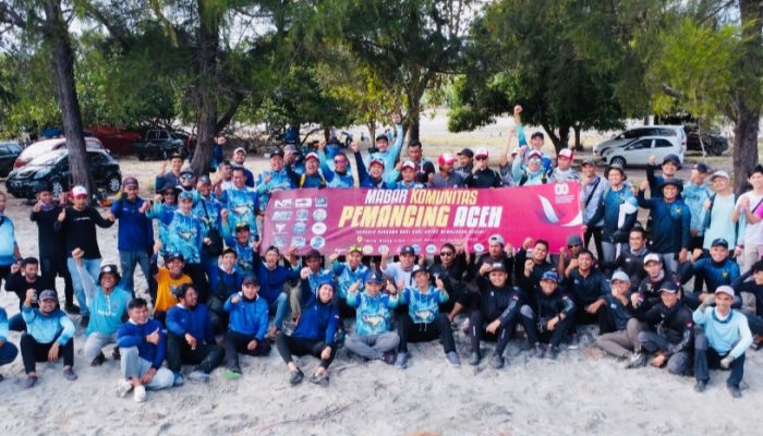 12 Komunitas Mancing Aceh Gelar Mancing Bareng di Pantai Blang Ulam