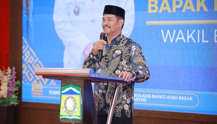 Wakil Bupati Syukri A Jalil Hadiri Pengukuhan PD BKMT Aceh Besar Periode 2024-2029