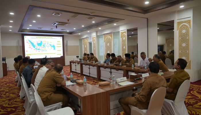 Wagub Fadhlullah Ikuti Rakor Pengendalian Inflasi dan Situasi Kamtibmas Bersama Mendagri