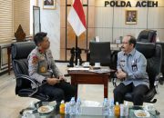 Kemenkum Aceh dan Polda Aceh Bahas Sinergi Penegakan Hukum