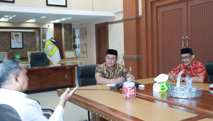 Bupati Aceh Besar Terima Kunjungan Pejabat Kemendagri terkait Pemantauan Siskamling
