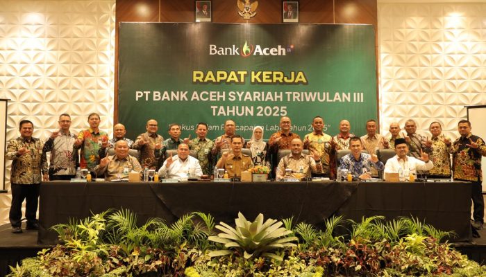 Bank Aceh Komit Bangun Perekonomian Aceh Melalui Pengelolaan Likuiditas dan Pembiayaan Produktif