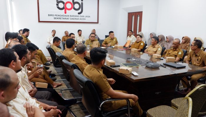 Biro PBJ Setda Aceh Gelar Rapat Kerja: Perkuat Sinergi dan Integritas Kelembagaan