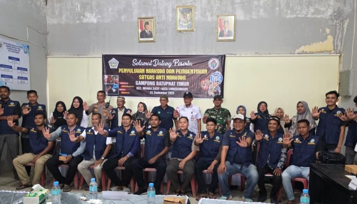 Pemuda Batuphat Timur Bentuk Satgas Anti Narkoba, Komitmen Wujudkan Gampong Bersih dari Narkoba