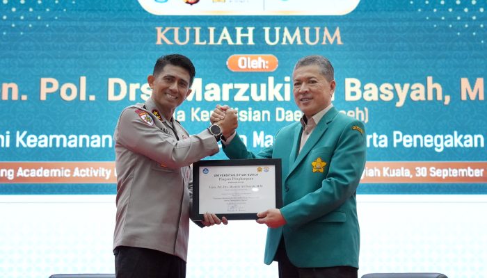 Kapolda Aceh Bahas Harmoni Penegakan Hukum di USK