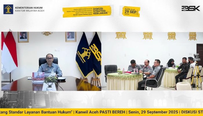 Diskusi Strategi Kebijakan di Aceh Soroti Tantangan Bantuan Hukum