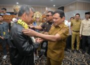 Wakil Gubernur Fadhlullah Sambut Kedatangan Ketua MPR RI Ahmad Muzani di Banda Aceh