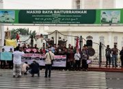 Gelar Aksi Damai, ARABP kembali Suarakan Solidaritas untuk Palestina