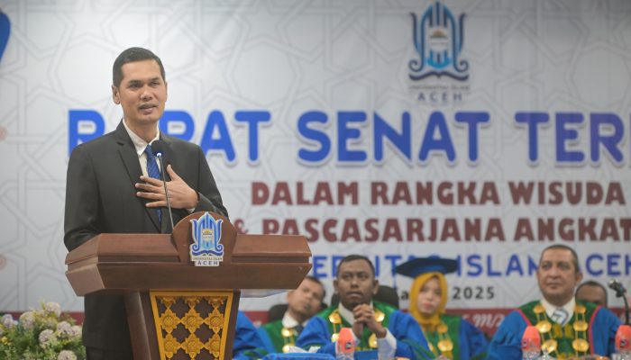 Sekda Nasir Harap Lulusan Universitas Islam Aceh Berkontribusi untuk Pembangunan Daerah