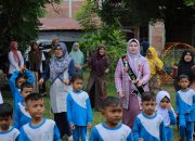Bunda PAUD Aceh Besar Ajak Anak dan Guru Hidup Sehat Lewat Program Segar Madu