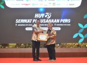 Pemerintah Aceh Terima Lestari Awards 2025 dari Serikat Perusahaan Pers