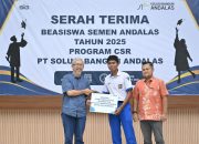 Wujudkan Impian untuk Masa Depan, 350 Pelajar Terima Beasiswa Semen Andalas 2025