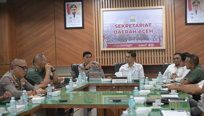 Pemerintah Aceh dan Forkopimda Bahas Penertiban Tambang Ilegal di Tiga Kabupaten Prioritas