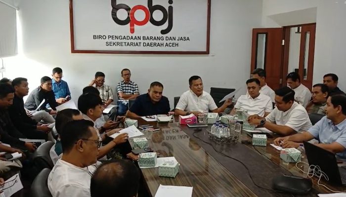 BPBJ Aceh Siapkan Sosialisasi SE Gubernur tentang Peningkatan Kompetensi KPA