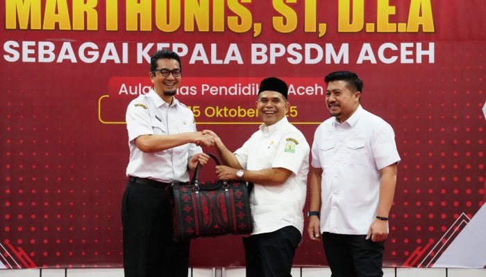 Marthunis Pamit, Murthalamuddin Siap Lanjutkan Misi Pendidikan Aceh