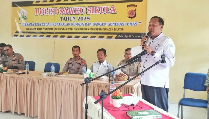 Polisi Saweu Sikula”, Kolaborasi Disdik dan Polda Aceh Tekan Kenakalan Remaja di Aceh Selatan