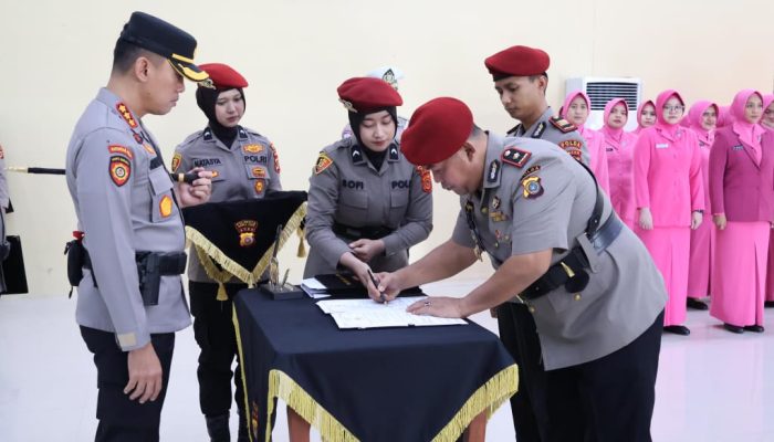 Kasatreskrim dan Kapolsek Jajaran Polresta Banda Aceh Diserahterimakan