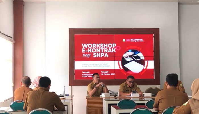 Workshop E-Kontrak Dorong Percepatan Realisasi Pengadaan Barang dan Jasa di Lingkungan Pemerintah Aceh