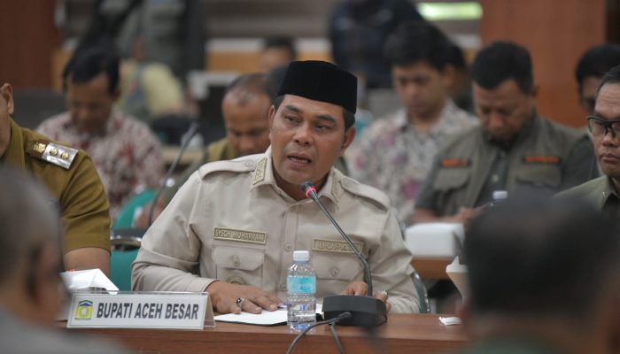 Bupati Aceh Besar Harap Dukungan BNPB Atasi Kerentanan Bencana dan Krisis Air di Daerah