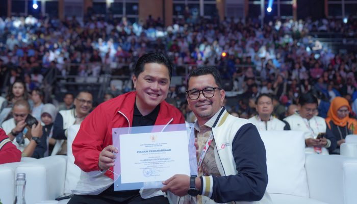 Aceh Raih Penghargaan Wirasena 2025 atas Capaian Indeks Pembangunan Pemuda (IPP) 2024