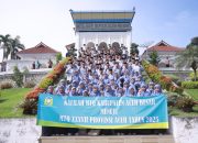 Bupati Syech Muharram Lepas Kafilah MTQ Aceh Besar ke Pidie Jaya