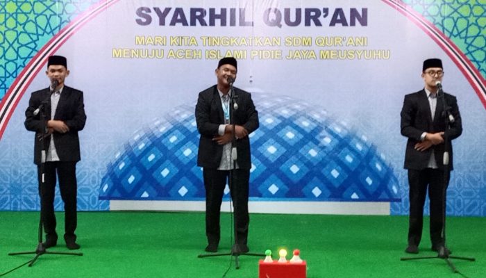 Grup Syarhil Qur’an Kafilah Aceh Besar Tampil Maksimal Pada MTQ Ke XXXVII Provinsi Aceh 2025