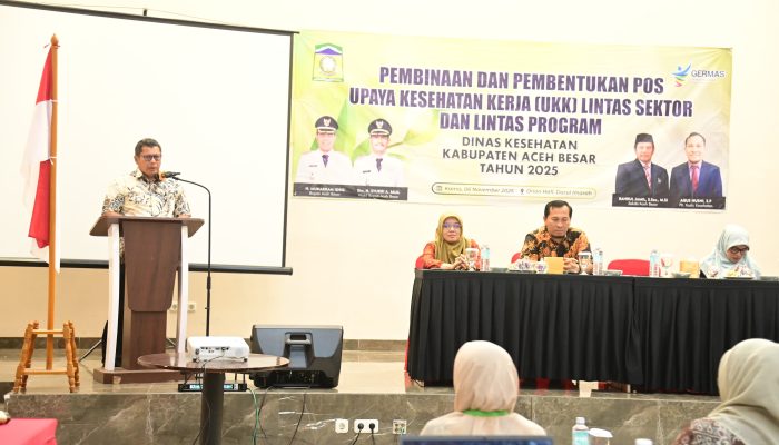 Sekda Aceh Besar: Pos UKK Hadirkan Layanan Kesehatan Lebih Dekat bagi Pekerja