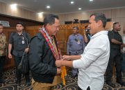Wagub Aceh Sambut Kedatangan Mendagri Tito Karnavian di Bandara SIM
