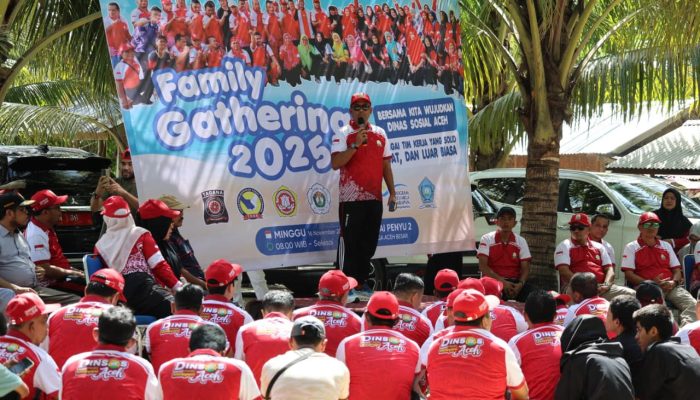 Dinsos Aceh Gelar Family Gathering 2025: Perkuat Kekompakan dan Semangat Kerja