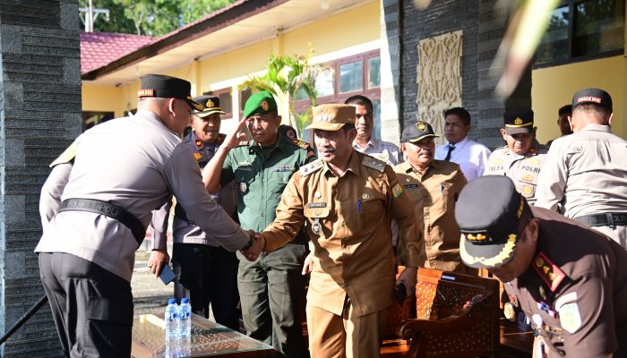 Wakil Bupati Aceh Besar Apresiasi Pelaksanaan Apel Gelar Pasukan Operasi Zebra Seulawah 2025