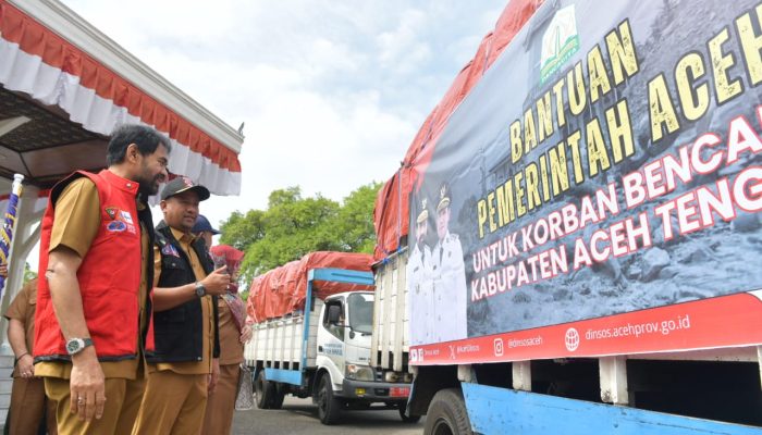 Gubernur Aceh Salurkan Bantuan Kesiapsiagaan Bencana ke 10 Kabupaten