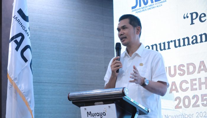 Hadiri Musda JMSI Aceh, Sekda Aceh Minta Media Beri Kritikan Kontrukstif