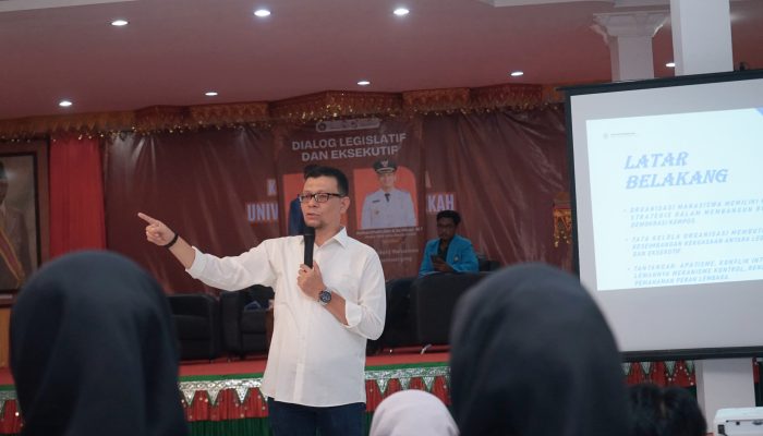 Wakil Ketua DPRK Banda Aceh Isi Dialog Kepemimpinan di Universitas Serambi Mekkah
