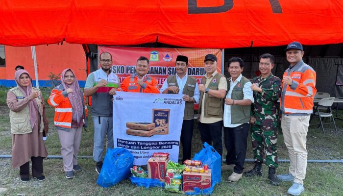 PT Solusi Bangun Andalas Kirim Bantuan Masa Panik untuk Warga Terdampak Banjir di Sejumlah Daerah