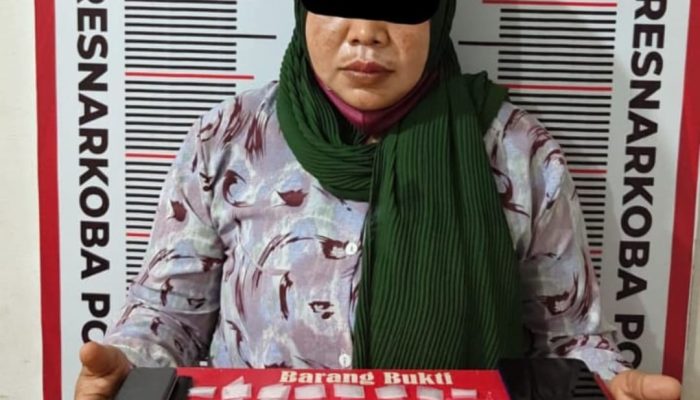 Wanita Pengedar Sabu Diamankan Polisi di RSUDZA Banda Aceh