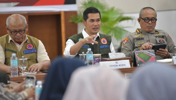 Pemerintah Aceh Sampaikan Perkembangan Terkini Penanganan Darurat Bencana Hidrometeorologi