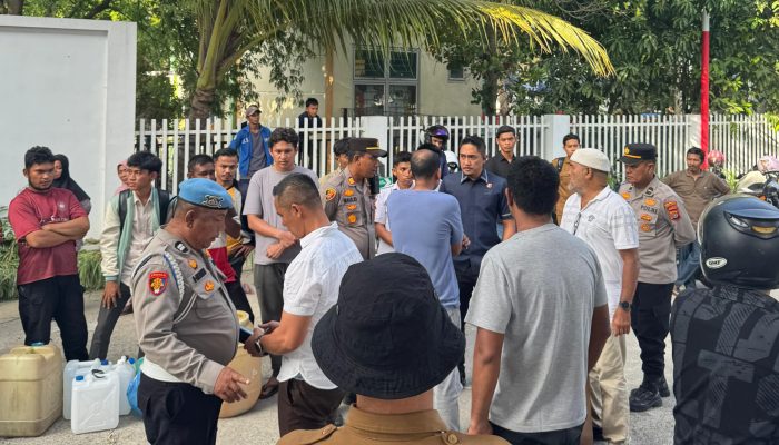 Polisi Awasi SPBU untuk Antisipasi Antrean Panjang dan Penimbunan BBM Pasca Bencana