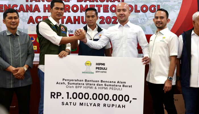 Pemerintah Aceh dan HIPMI Bahas Penanganan Darurat Serta Pemulihan Infrastruktur Pasca Bencana Hidrometeorologi