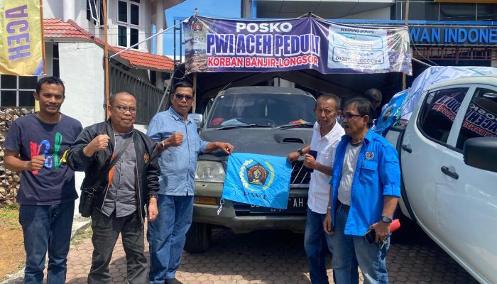 PWI Aceh Distribusikan Bantuan Darurat Tahap I untuk Wartawan Terdampak Bencana