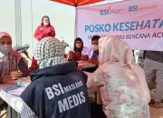 BSI Buka Posko Kesehatan Pasca Banjir di Kuala Simpang