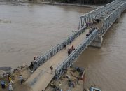 Akses Bireuen-Bener Meriah Pulih: Jembatan Bailey Teupin Mane Rampung dan Sudah Bisa Dilalui