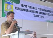 Wabup Buka Rapat Publikasi Penyusunan Profil Pembangunan Daerah Kabupaten Aceh Besar 