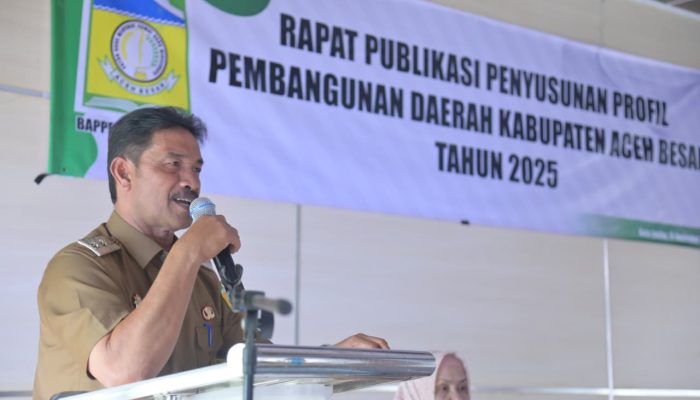 Wabup Buka Rapat Publikasi Penyusunan Profil Pembangunan Daerah Kabupaten Aceh Besar 