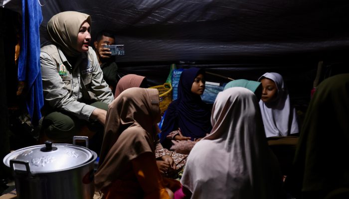 Kak Na Antar Bantuan ke 2 Gampong di Pelosok Aceh Utara